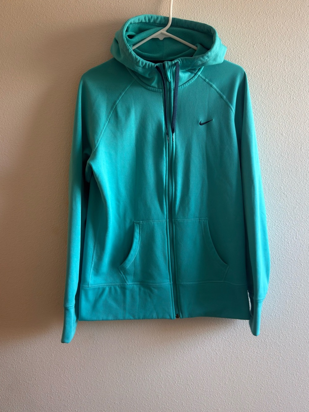 Nike Turquoise Full-Zip Hoodie